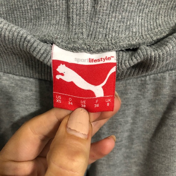 Gray Relaxed Puma Jogger - Picture 8 of 9